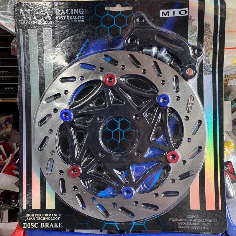 DISC CAKRAM DEPAN LEBAR FLOTING MATIC YAMAHA SOUL CARBU - X-RIDE OLD - FINO CARBU - MIO SPORTY NEW - MIO SMILE UKURAN 260 MM / PIRINGAN CAKRAM DEPAN LEBAR MATIC YAMAHA CARBU LUBANG BAUT 4 UKURAN 260 MM