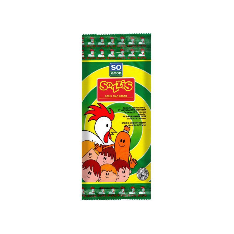 So Nice Sozzis Sosis Ayam Isi 3 75gr