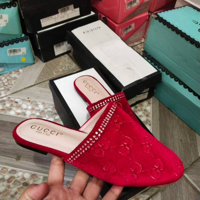 Jual Bustong Flat Gucci Premium Freebox Shopee Indonesia