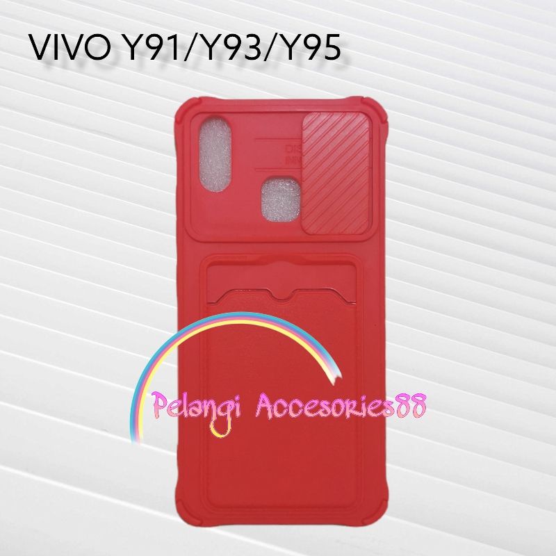 CASE VIVO Y91 / Y93 / Y95 SOFTCASE SLEDING WARNA WARNI