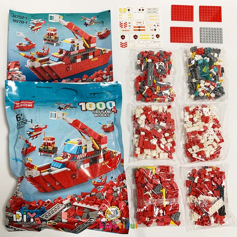 1000Pcs Pesawat Ulang-alik Rocket Tech Edukasi Mainan Bricks Mainan Anak Hadiah Ulang Tahun Anak-anak