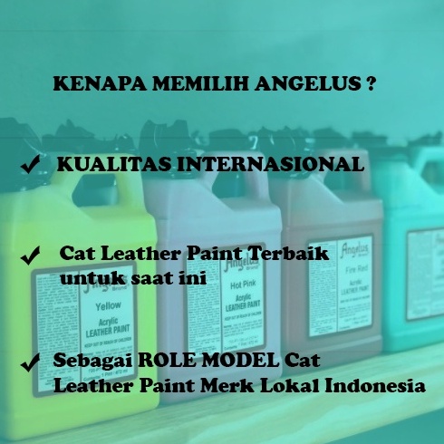 REFILL - Cat Sepatu Angelus Acrylic Leather Paint