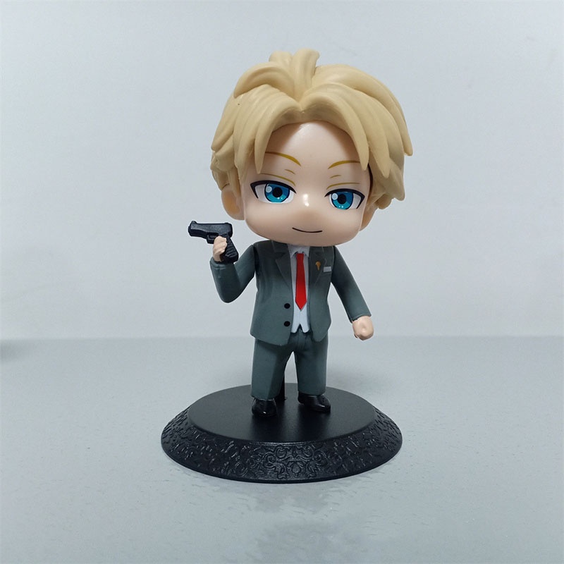 Mainan Boneka Action Figure Anime Spyxfamily 6 SPY Play House Spyx Untuk Dekorasi Kue