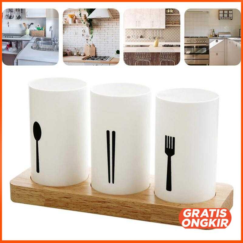 Rak Organizer Dapur Tempat Sendok Garpu Storage - NMD279