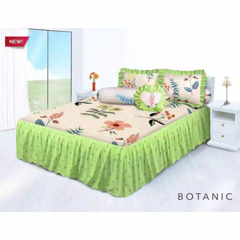 SPREI RBB/RUMBAI BANTAL BUSA BOTANIC 180X200 / 160x200 MY LOVE
