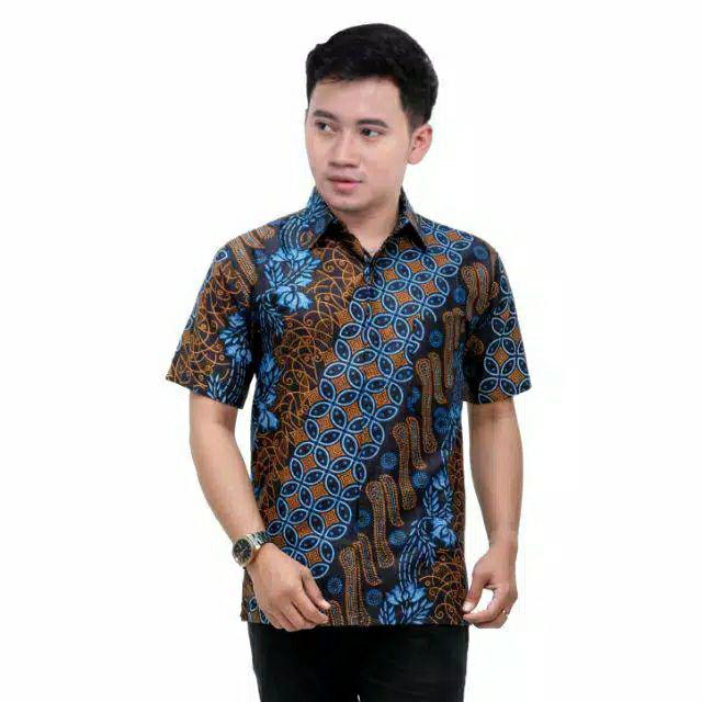 Maura Couple - Sania Ruffle Batik Couple-Senobiru hem
