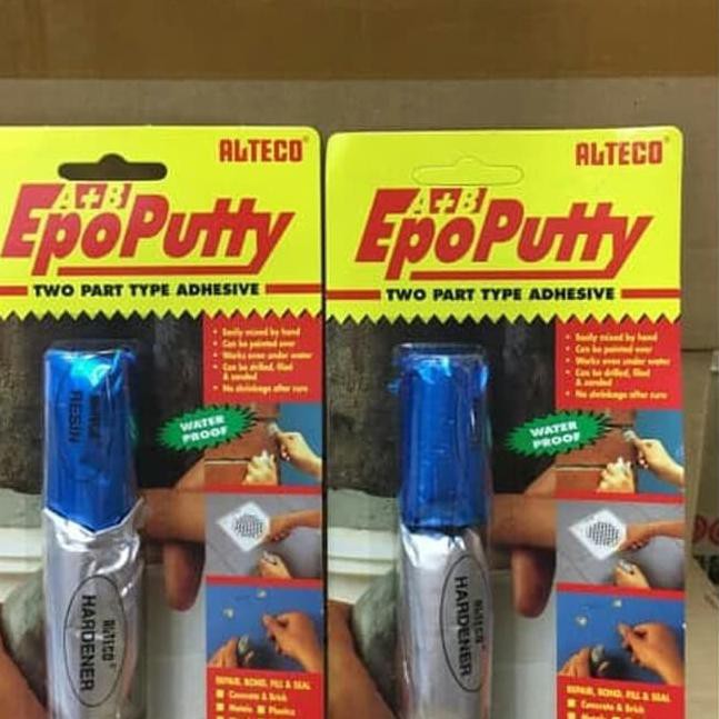

ΘΘ Ⓜynh✰ ΘΘ Epo Putty 50 Gram / Lem Alteco Epoputty /Lem Porting / Waterproof Glue (Original) ΘΘΘ