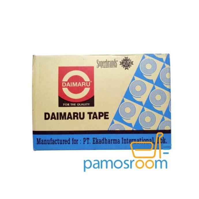 

PROMO GILA 100 DUS LAKBAN DAIMARU BENING 90 YARD 2 INCH .1 DUS @72ROLL CUCI GUDANG