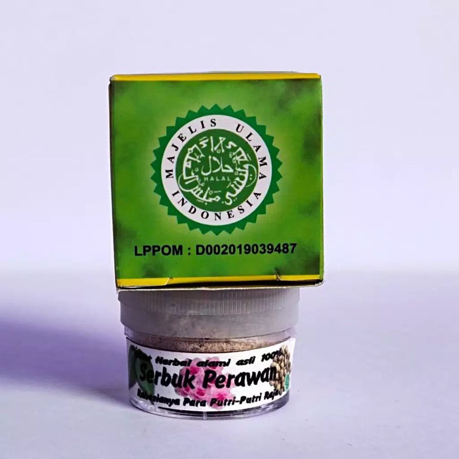 serbuk perawan halal dan bpom jadi aman di gunakan