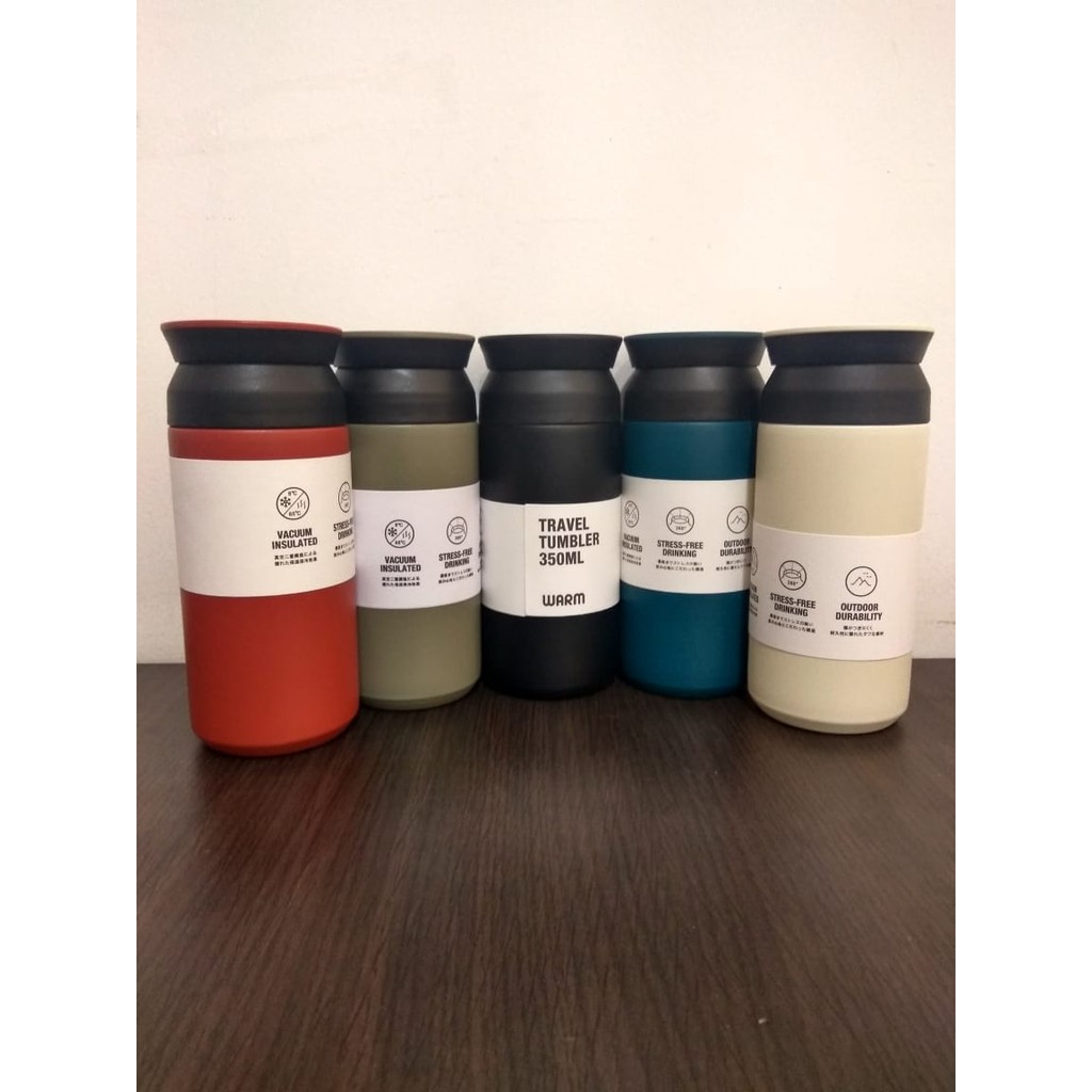 Jual TRAVEL TUMBLER TRAVEL MUG 350ML STAINLESS STEEL JAPANESE STYLE