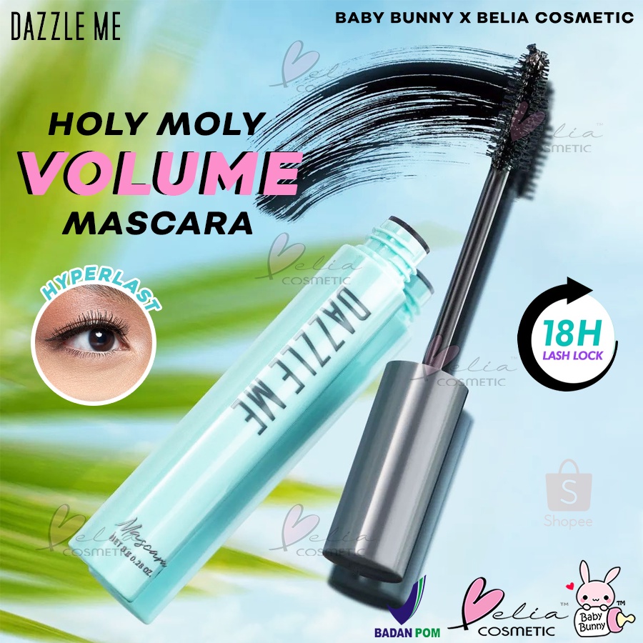 ❤ BELIA ❤ DAZZLE ME Holy Moly Volume Mascara | Waterproof Long Lasting Volumizing | Maskara | BPOM