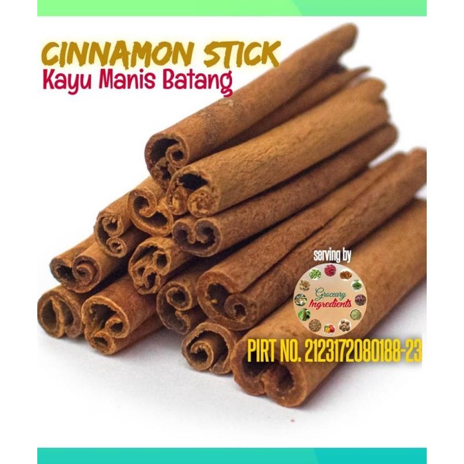 

Cinnamon Stick 500gram / Kayu Manis Batang 500gram