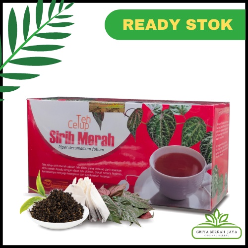 

Obat herbal teh sirih merah original tazakka 20 kantong teh celup