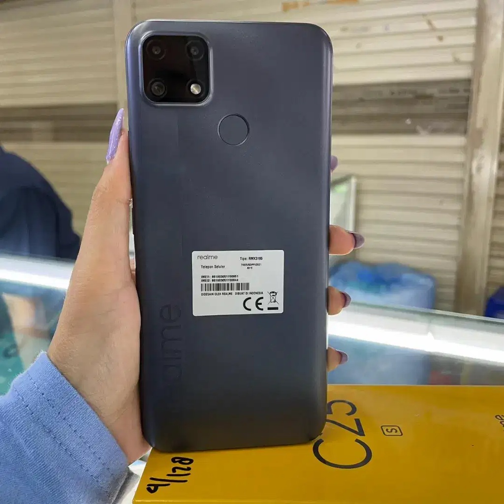 Realme C25S 4GB+128GB Garansi Resmi Realme C25 S 4 GB 128 GB Not C25S C30 C31 C33 C35 C55 NARZO 50 50I 50A 50 5G