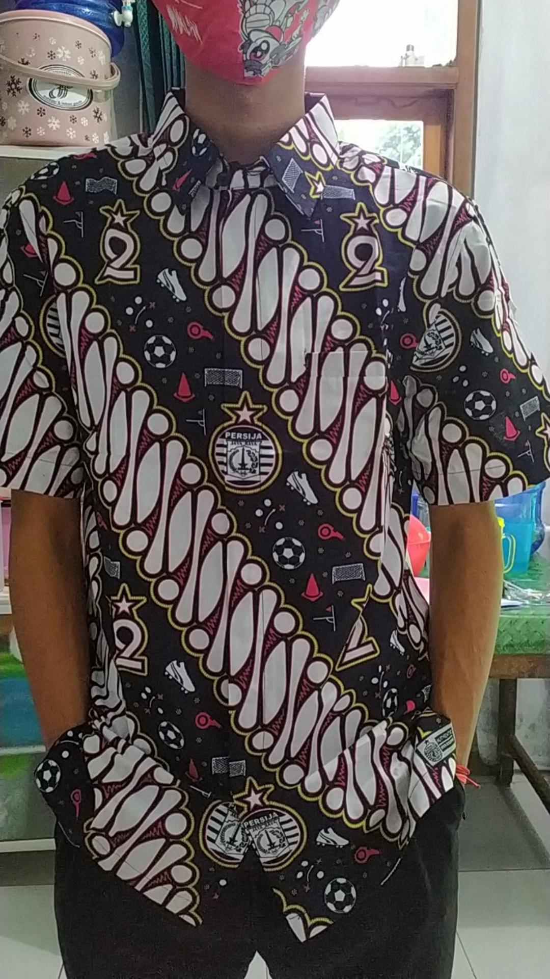 Kemeja Batik Hut Persija 92 Asana X Persija Juara