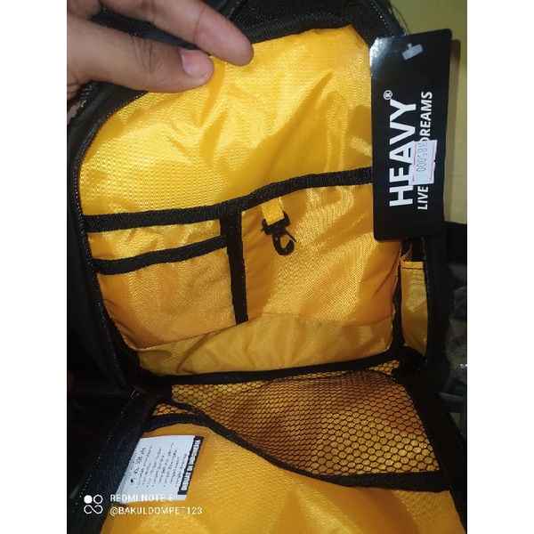 Tas slempang distro heavy/tas slingbag distro merk heavy