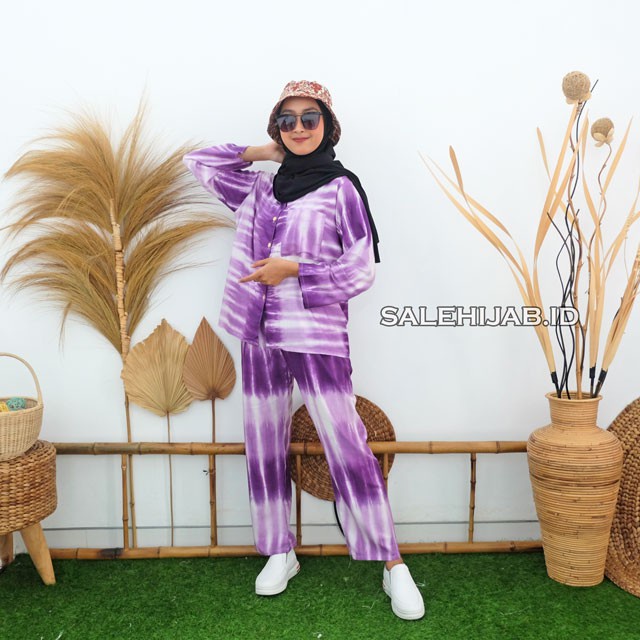 Setelan Baju Tidur Motif Bunga Sepatu / One Set Fashion Wanita Rayon Premium Kode T4 G4 G3 G2-8