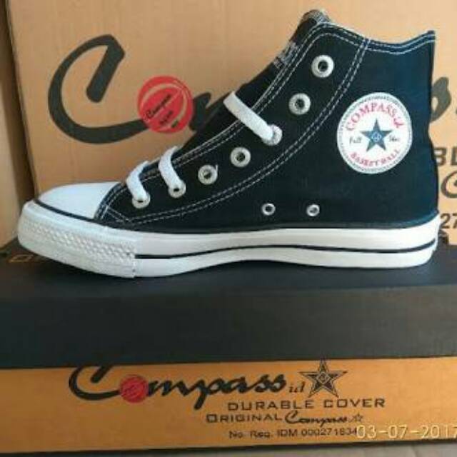  Sepatu  Compass  Warrior Warior Sekolah  Tinggi Hi murah 