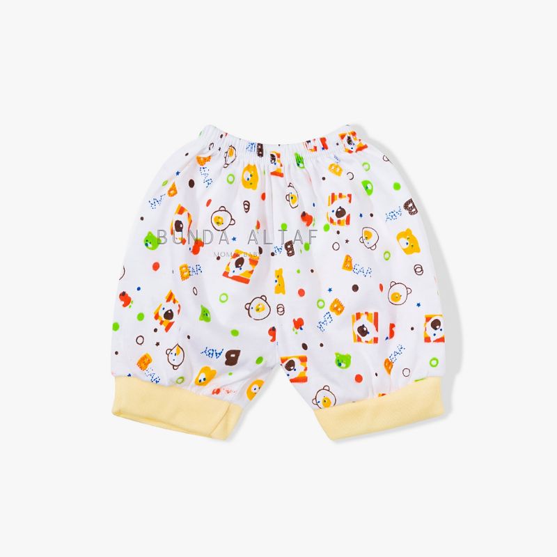 Celana Pendek Bayi SNI Polos dan Motif Shaqueen / Zahdan Baby 0-6 bulan [ Bunda Altaf ]