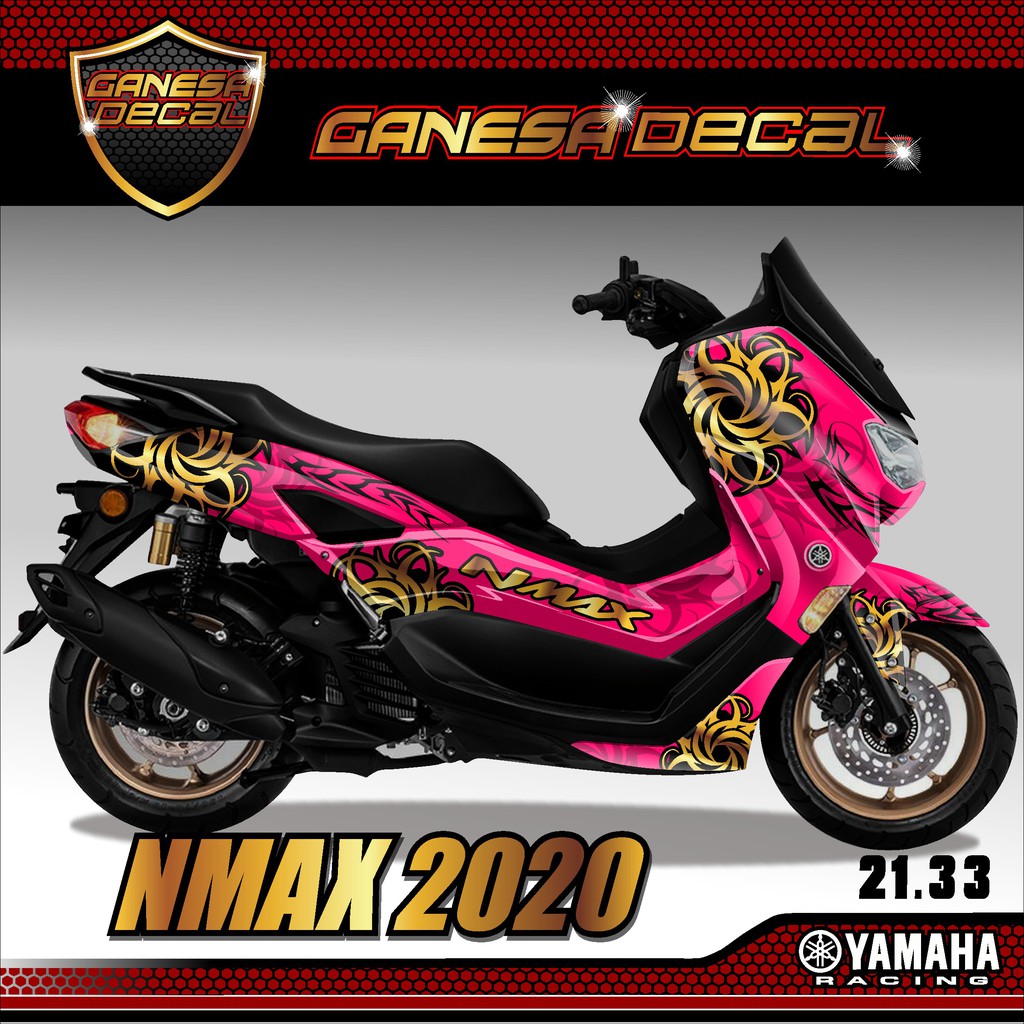 Decal Sticker Dekal Stiker Motor Yamaha Nmax 155 New Fullbody 2020 Desain Keren Terbaru GD 21.33
