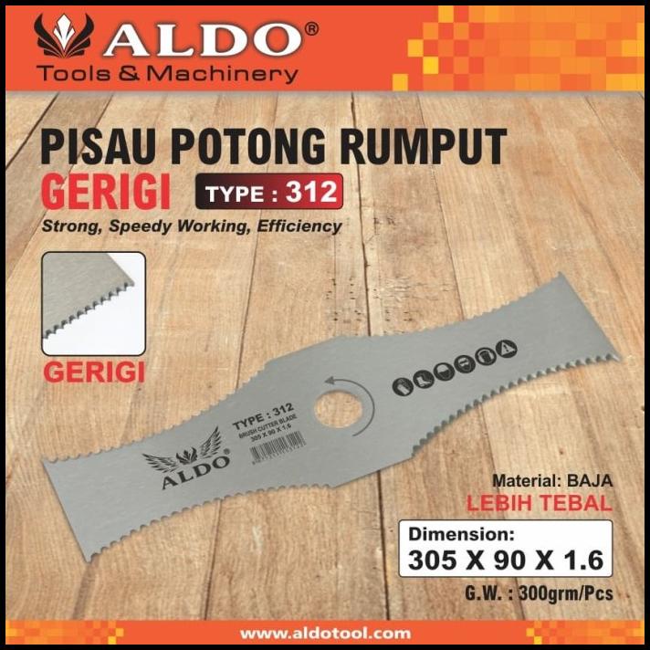 Jual Pisau Potong Rumput Sabit Gerigi Aldo Shopee Indonesia