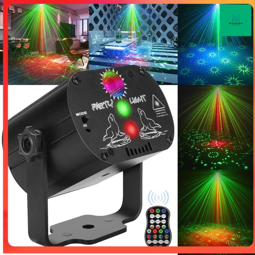 TD - CGC VKTECH Proyektor Laser LED USB Recharge 60 Patterns - M-RGB-61