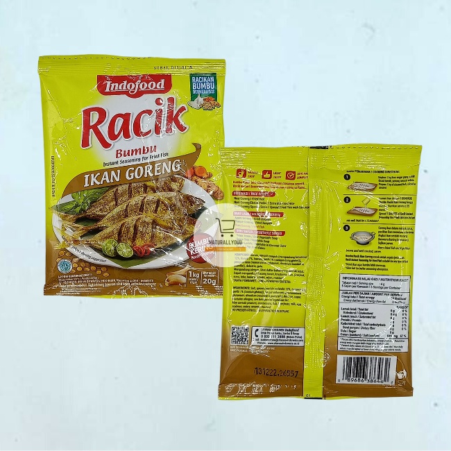 Indofood Bumbu Racik Ikan Goreng Instant 20gr