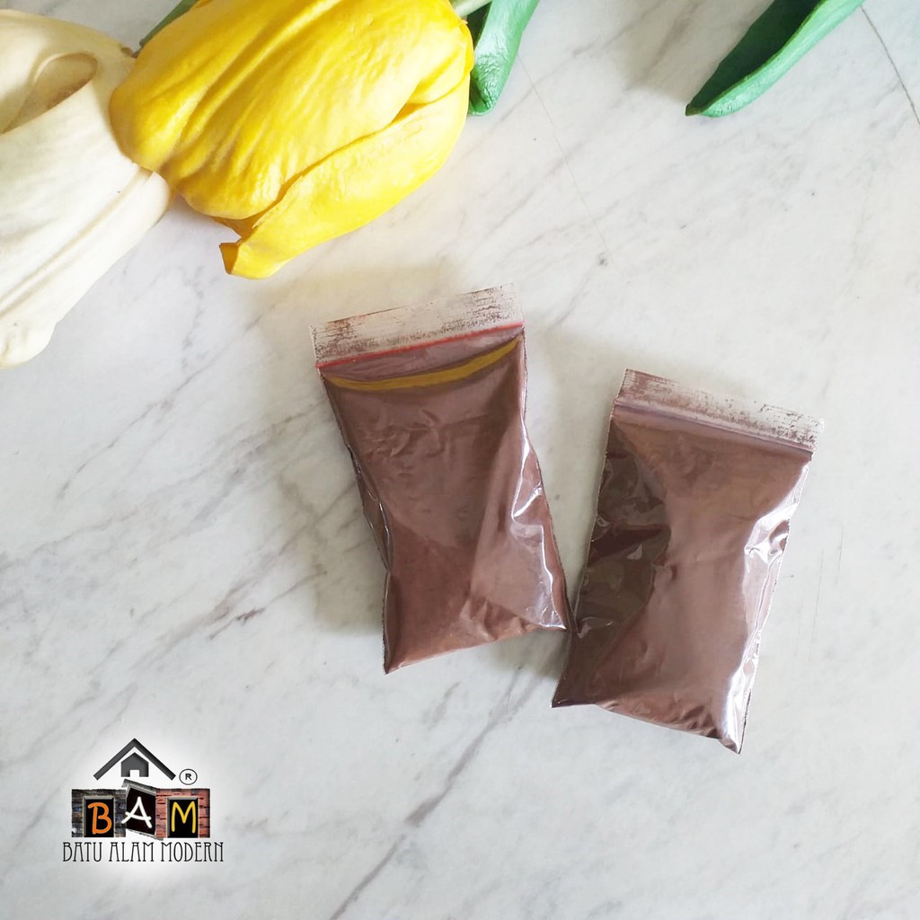 Oker Warna Coklat Pewarna Resin
