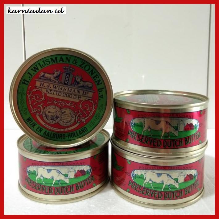 

Rettubagetnem- Wijsman Butter / Mentega Wisman 200 Gram -Asli-Slii.