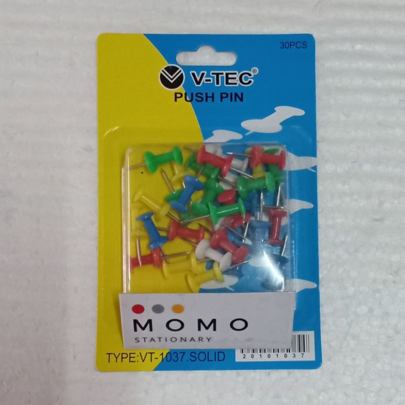 

push pin / jarum tekan / paku pin warna