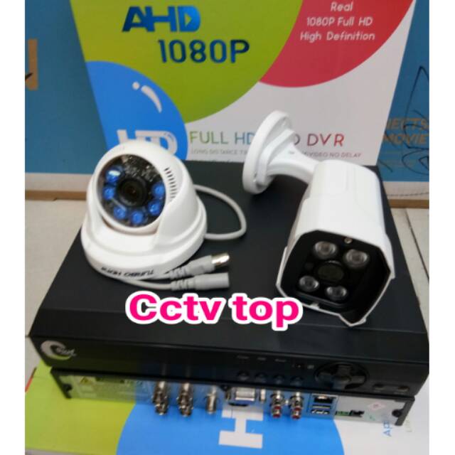 PAKET EKOMONIS 2 CAMERA TURBO HD 3.0 MEGA PIXEL +HDD LENGKAP