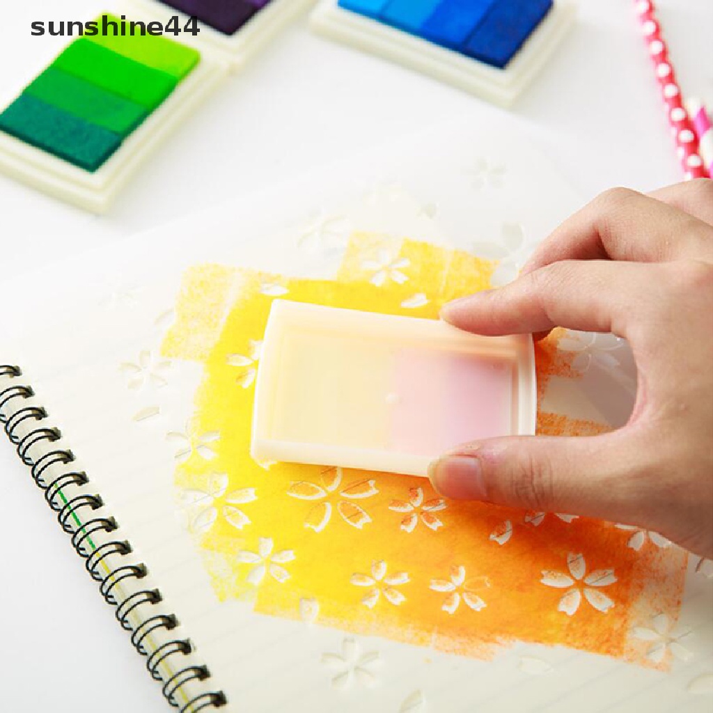 Sunshine Stempel Roller Portable DIY Untuk Scrapbook / Kartu / Craft