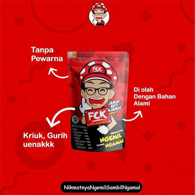 

Jamur Krispi FCK, Krispy nya Keripik Jamur