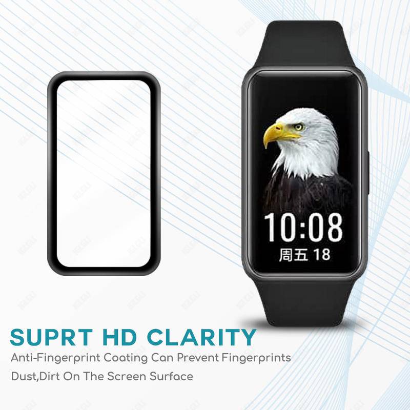 Pelindung Layar Smartwatch HUAWEI band 6 5 4 3 Pro Model Lengkung