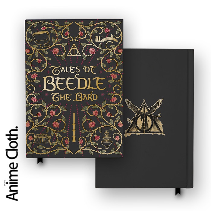 

Notebook Buku Tulis Harry Potter Tales of Beedle Bard Custom Hardcover