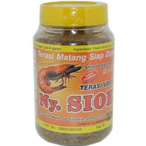 

Diskon Terasi Udang Ny Siok / Ny Siok Terasi Botol 150 gr Diskon