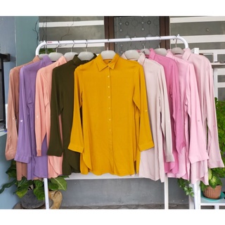 Jual kemeja long tunik styves original matahari /long tunik kemeja