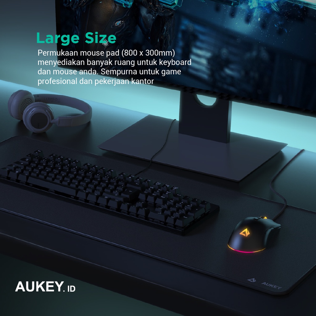 Aukey Mouse Pad SPIL RESISTAN KM-P2