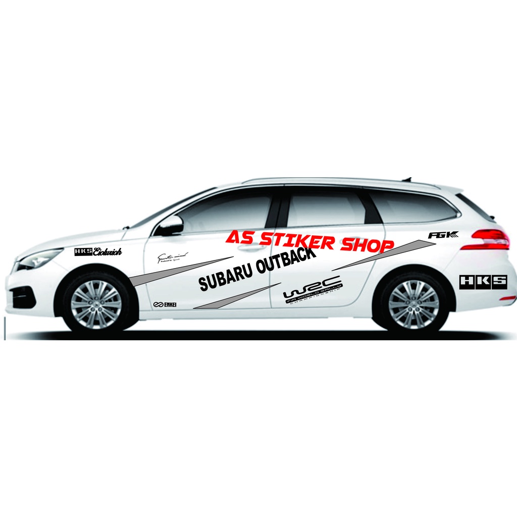 Terbaru stiker mobil sedan promo sticker cutting stiker mobil sedan wrc keren