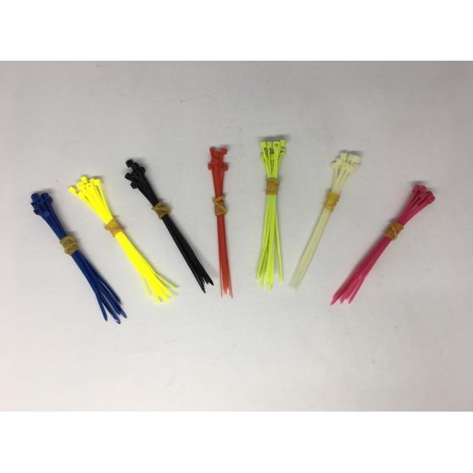 

Kabel Ties Warna Campur 2,5 X 10Cm Isi 50 Pcs Pengikat Kabel