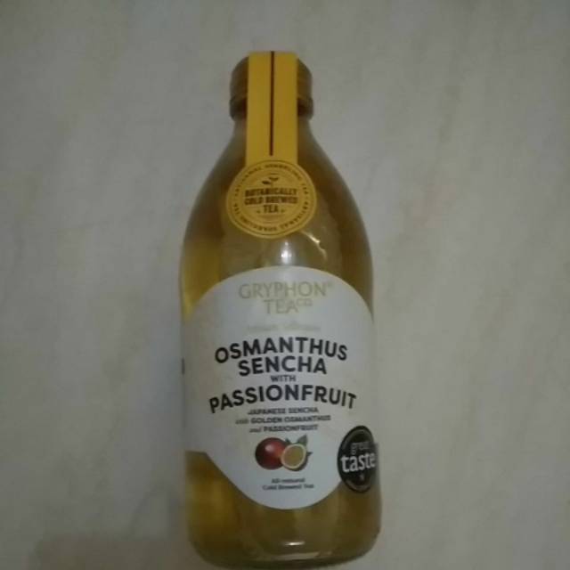 

Gryphon tea co osmanthus sencha with passionfruit 300ml import