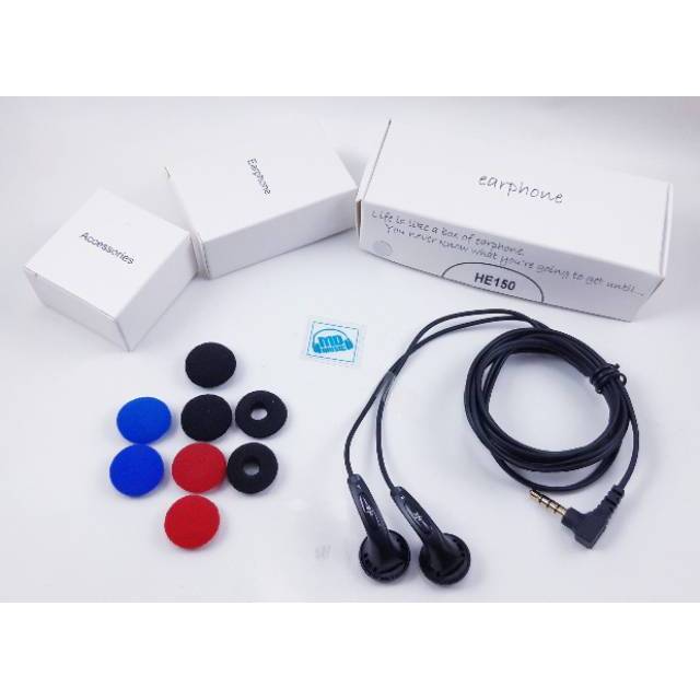 Earbuds Earphone Ty Hi-z HE 150 ohm With Mic Kill Ve Monk Toneking