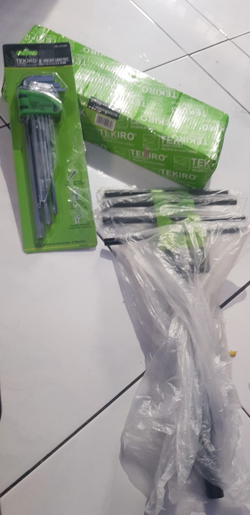 Tekiro Kunci L Set Metrik Panjang 8 Pcs Tekiro