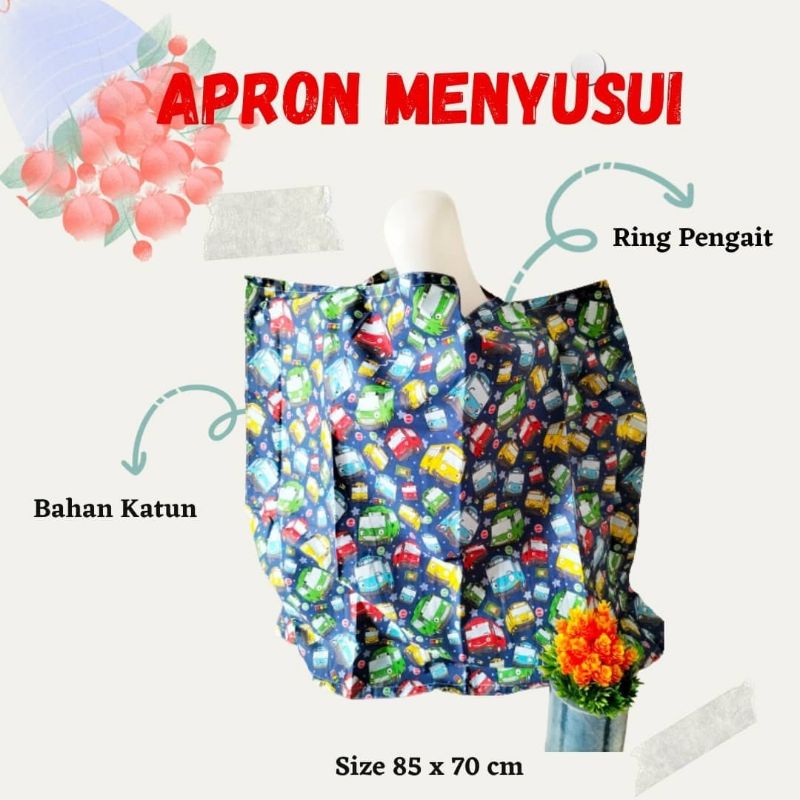 APRON MENYUSUI || NURSING COVER