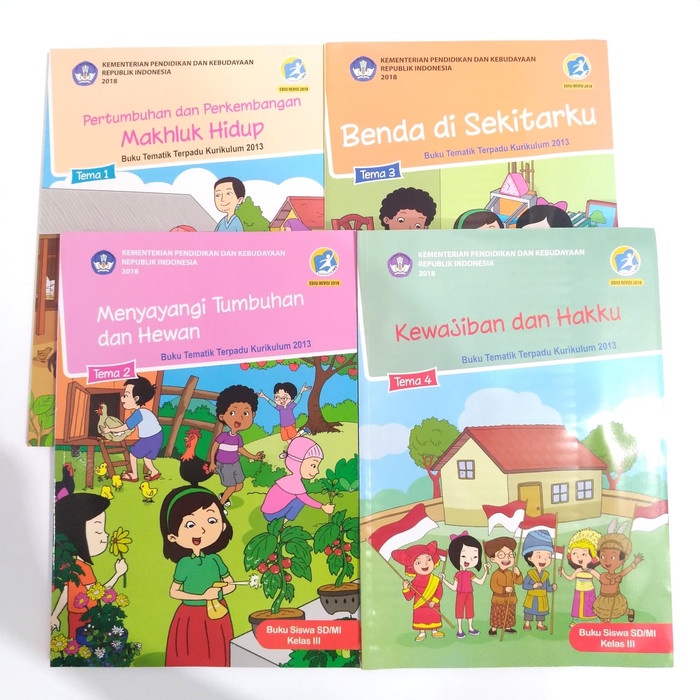 

❤BISA COD❤ BUKU TEMATIK SD PAKET KELAS 3 TEMA 1234