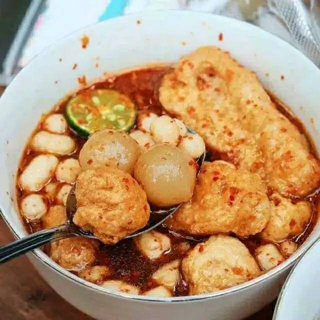 

Bacil kuah baso cilok asli tasikmalaya bascil makanan instan jajanan instan baso kuah cilok