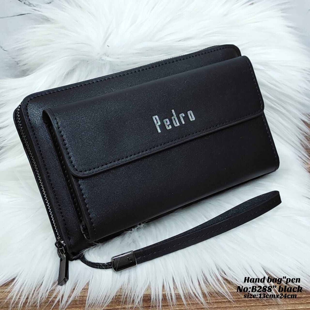 Handbag Pedro Clutch Tas Tangan Kulit Impor