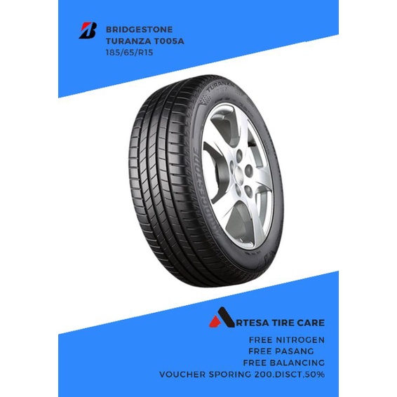 Ban/Bridgestone/185-65-R15-Turanza/T005A