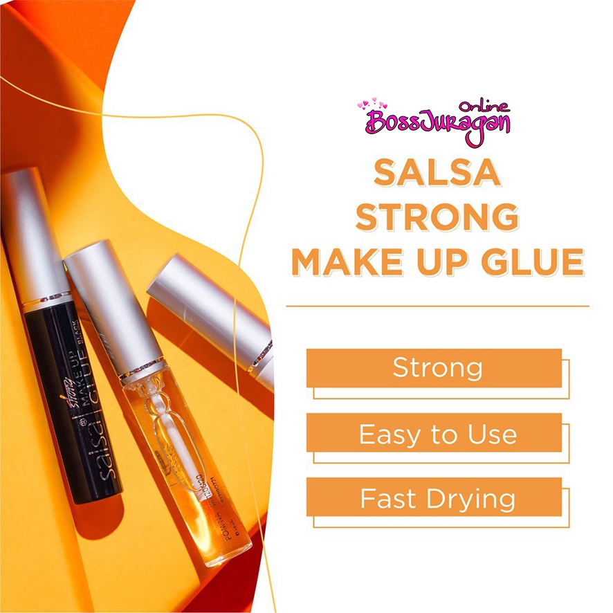 (BOSS) SALSA Strong Makeup Glue - Lem Bulu Mata