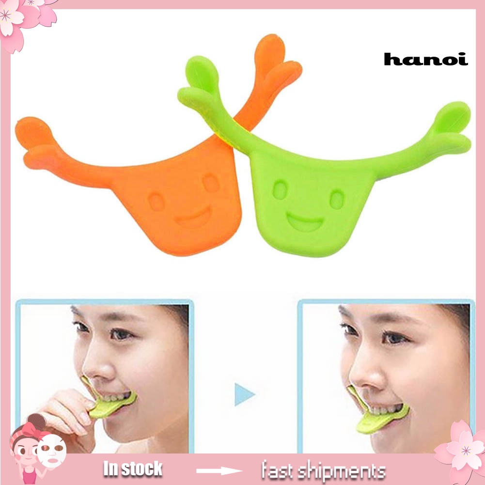 HQTM_3Pcs Smile Training Corrector Mouth Lip Exerciser Face Slimming Massage Skin Care